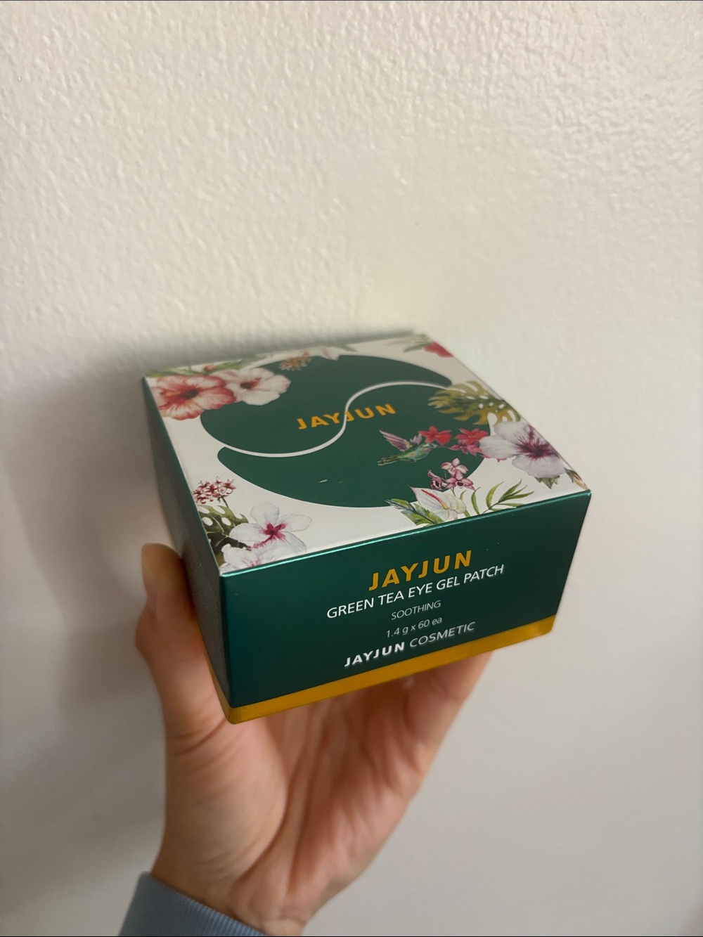 Green Tea Eye Gel Patch – Soothing Green Eye Patches (Green)